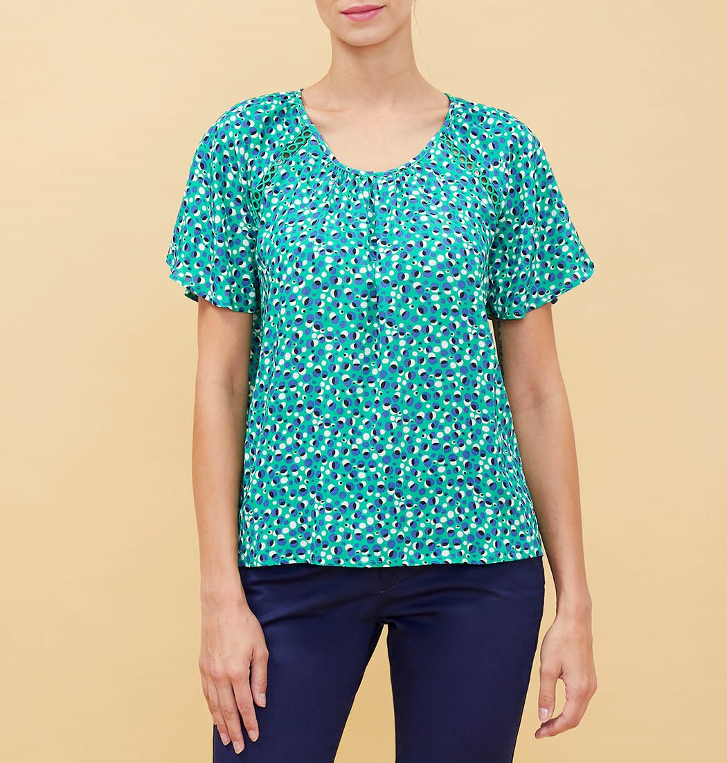 Top femme imprimé Mala
