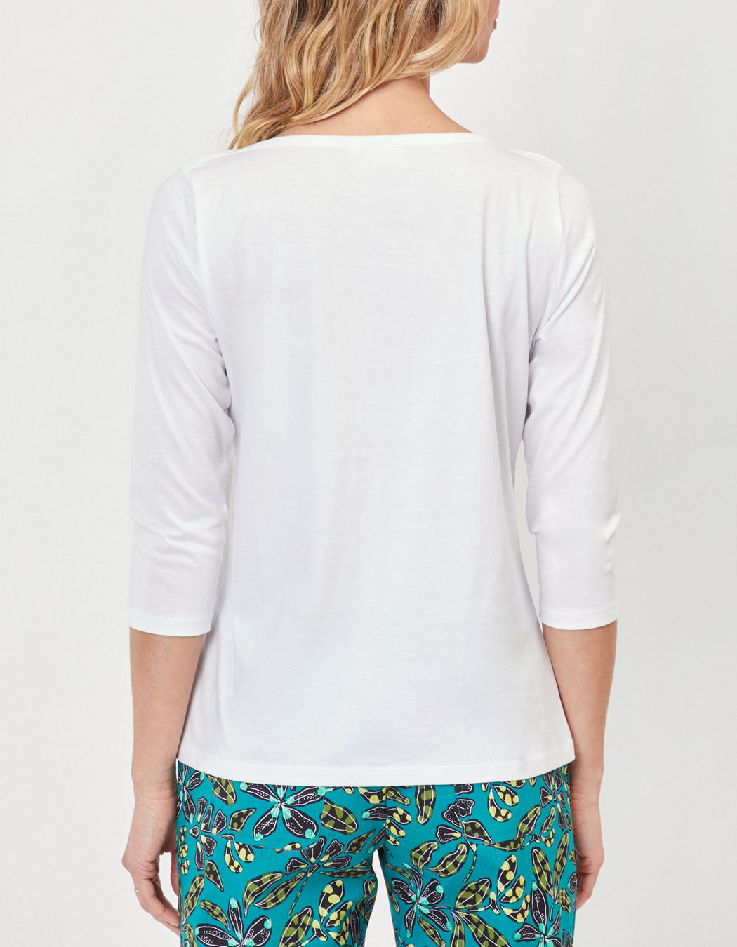 T-shirt col bateau coton bio BRUNEI