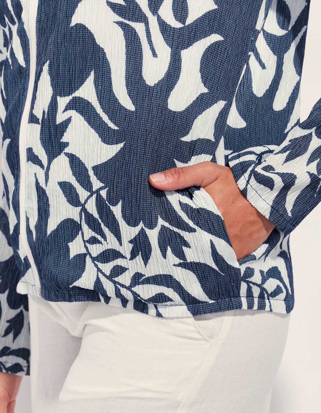 Veste droite zippée JHAROSS