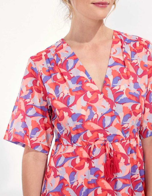 Robe empire coton bio ZAINA