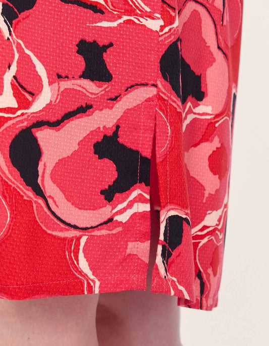 Robe imprimée fluide évasée TATOUINE