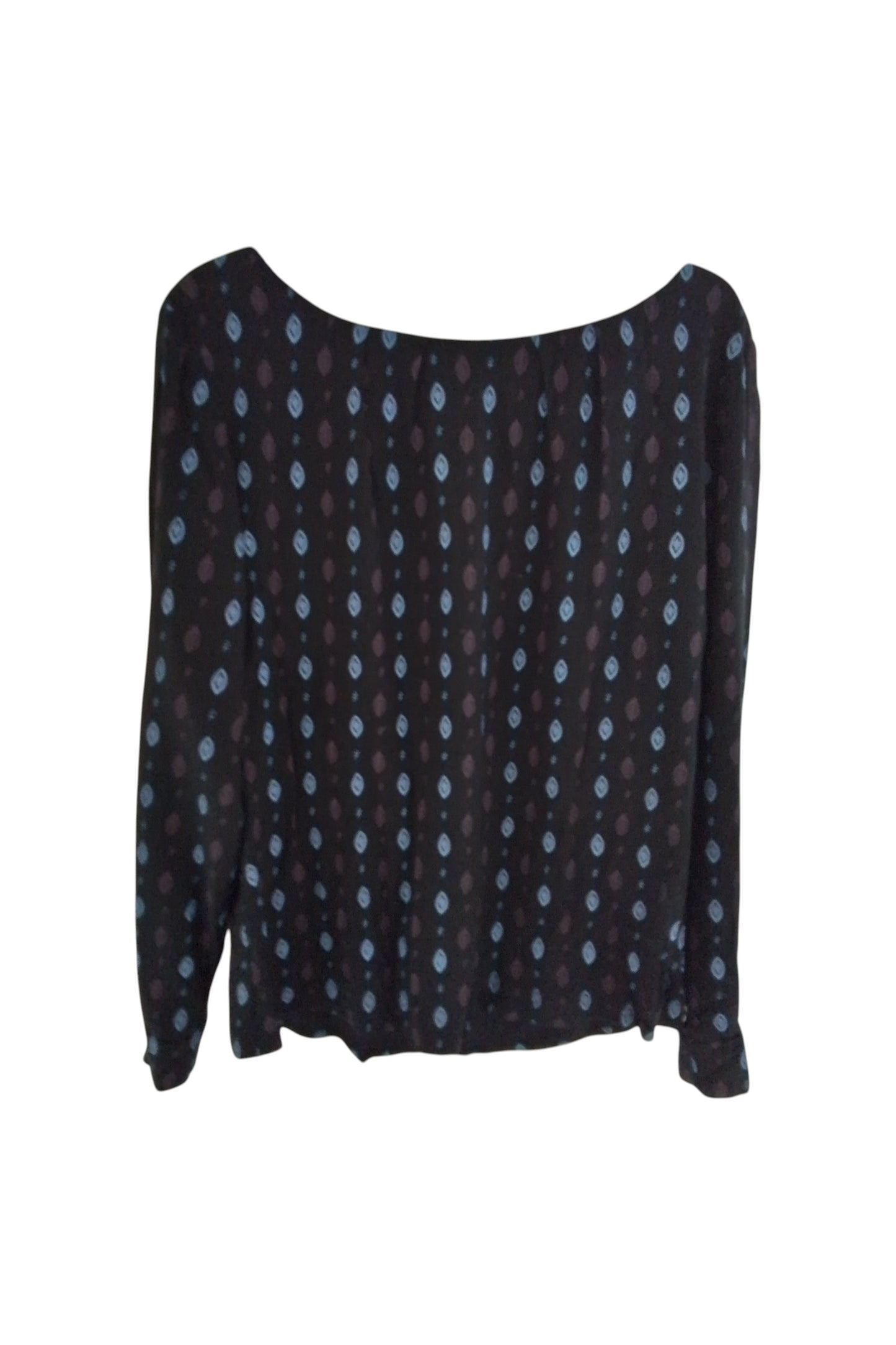 Top noir manches longues