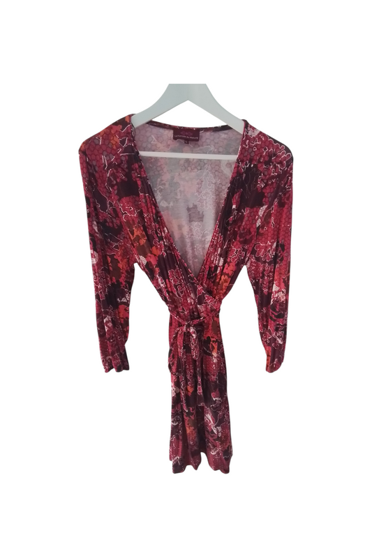 Robe portefeuille stretch