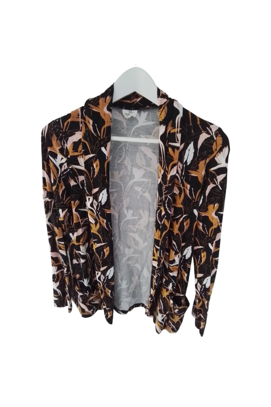 Veste viscose elasthanne noire