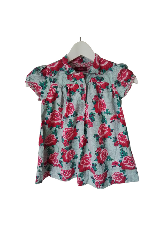 Robe fille coton taille 4 ans