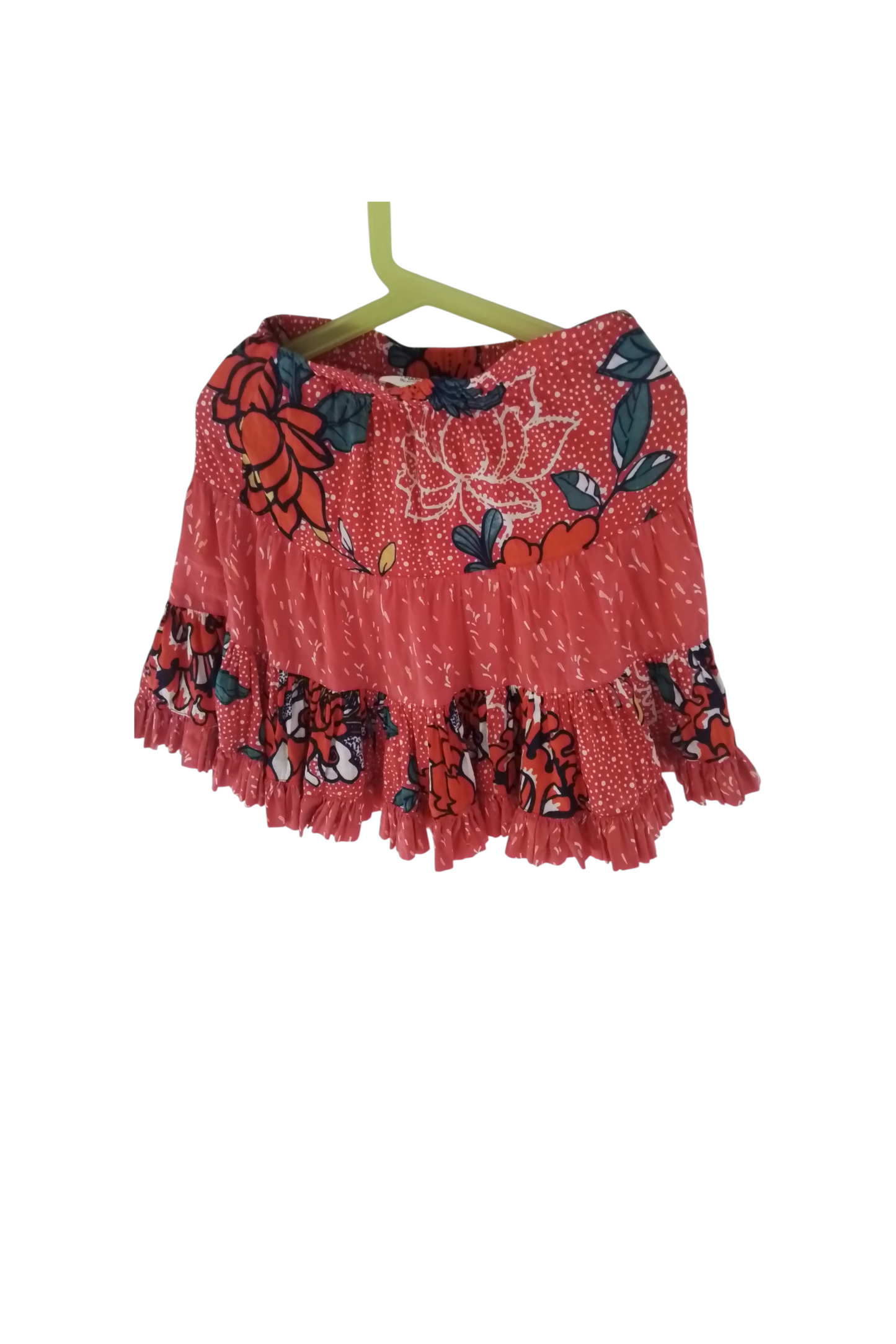 Jupe petite fille coton imprimé taille 8 ans