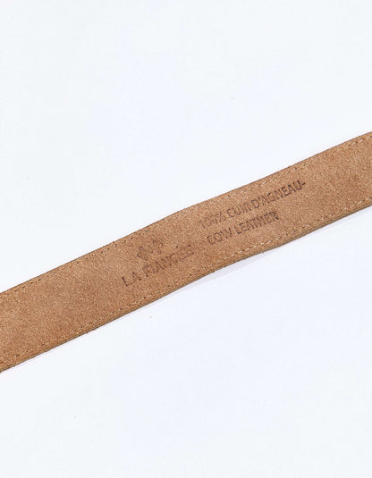 Ceinture cuir Suede MAZI