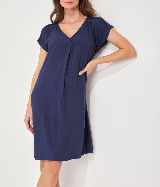 Robe évasée fluide ecovero TATOUINE