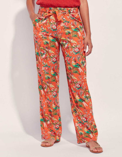 Pantalon fluide large Ecovero ZULEYKA