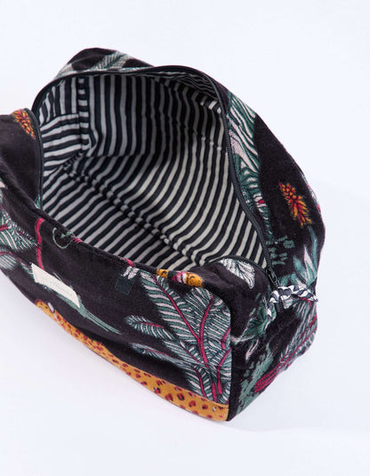 Grande pochette en velours KARUNI