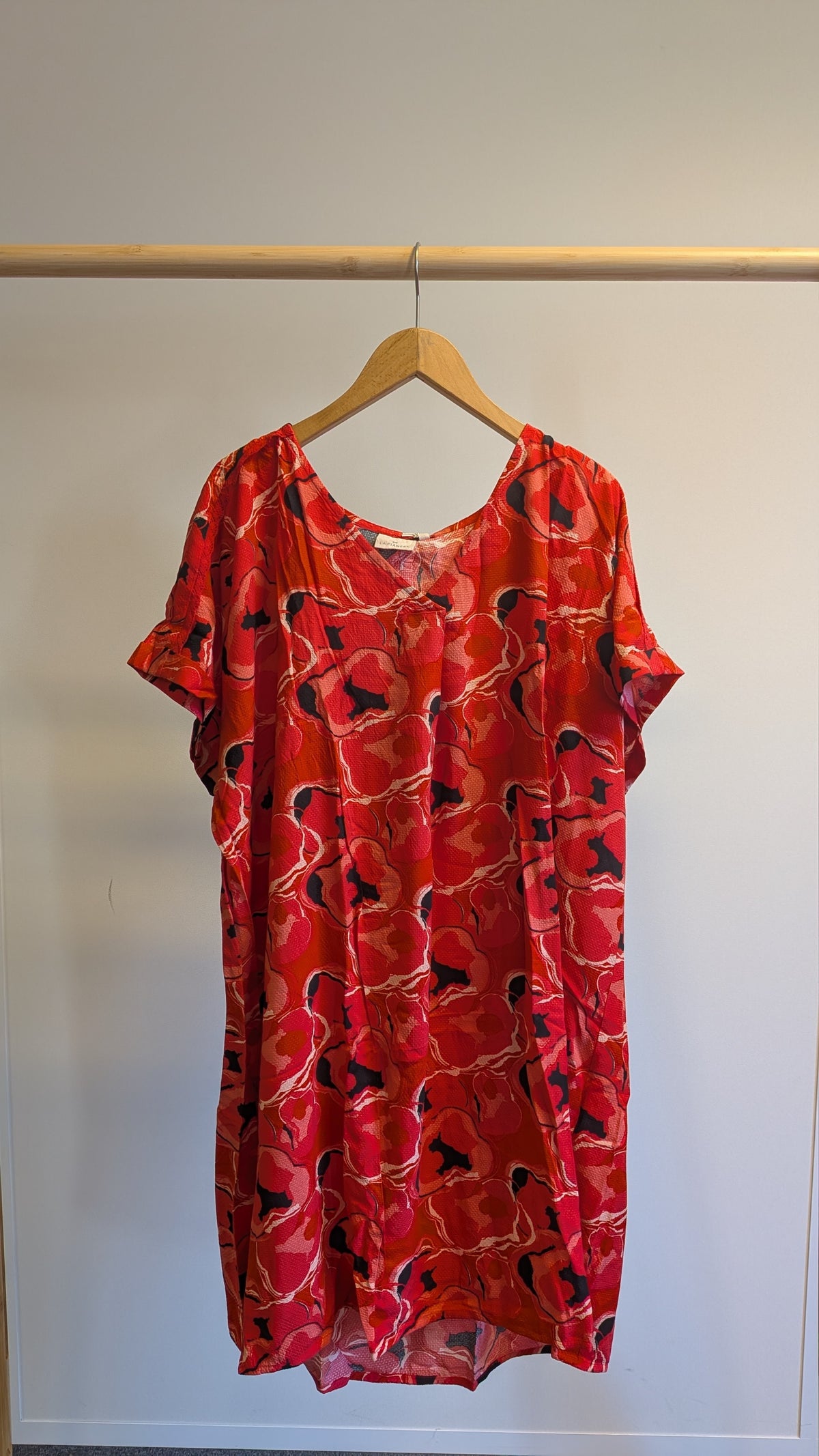 Robe imprimée fluide évasée TATOUINE