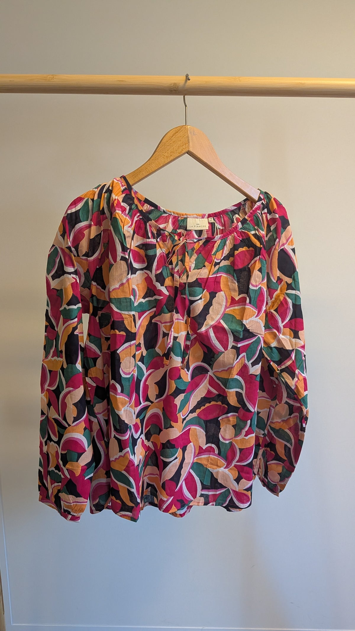 Blouse imprimée coton bio AYANA