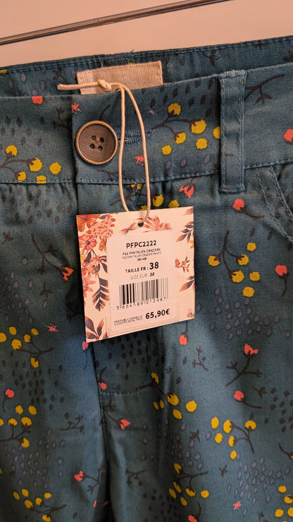 Pantalon coton imprimé CRAZIERA