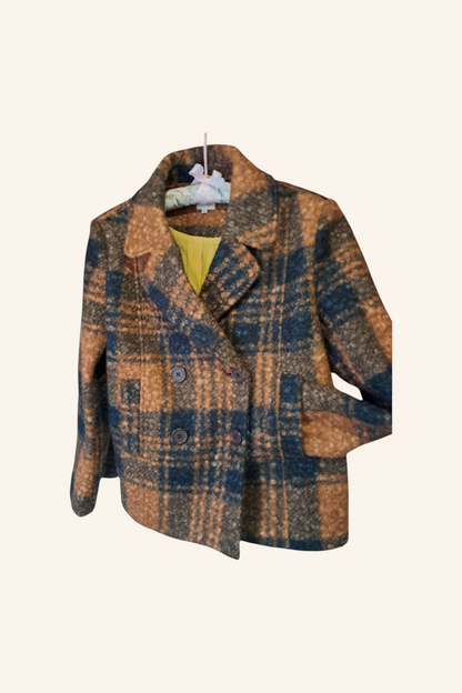 Veste à carreaux