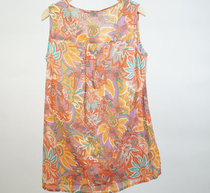 Tunique sans manches coton bio TINOU