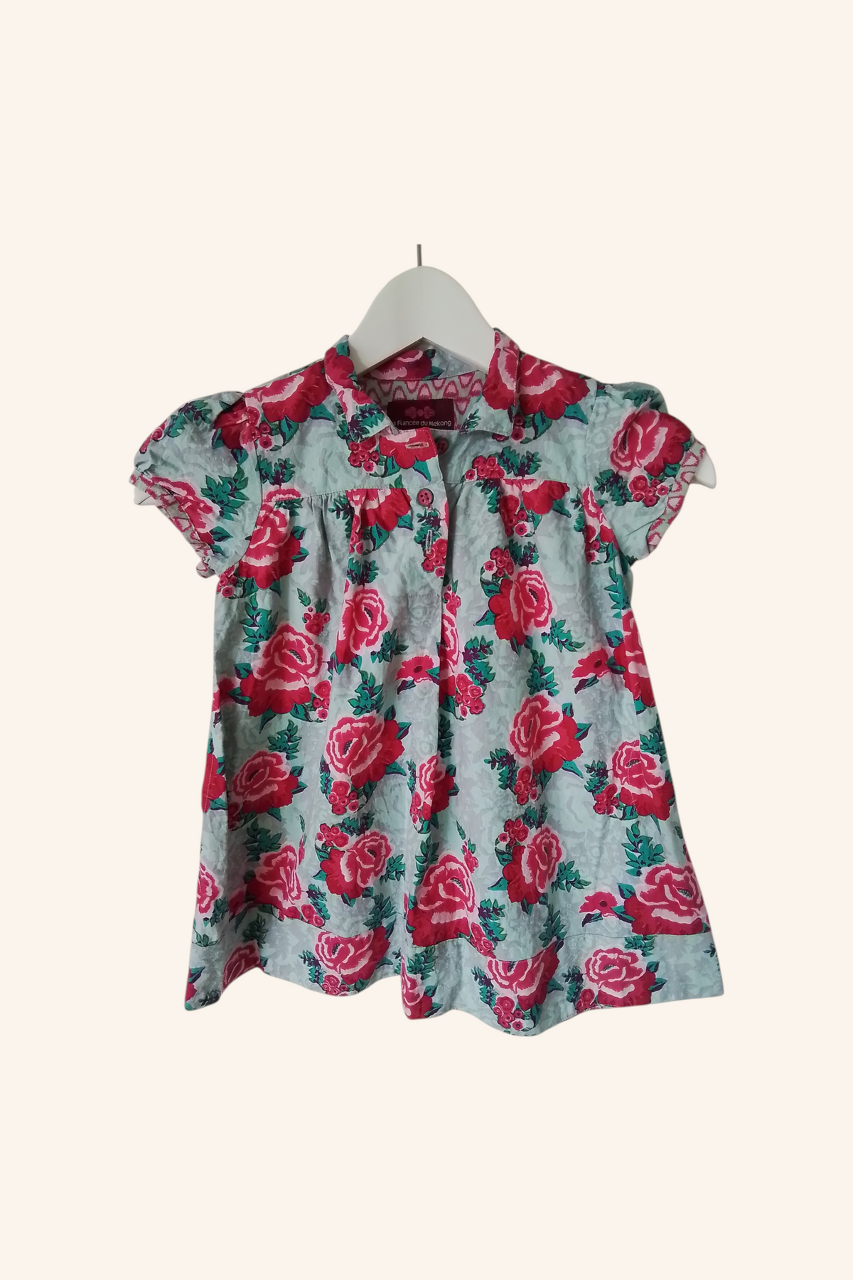 Robe fille coton taille 4 ans