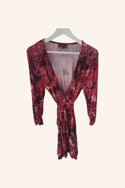 Robe portefeuille stretch
