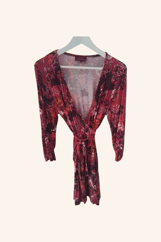Robe portefeuille stretch