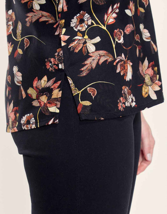 Blouse fluide evasée Ecovero AWARANE