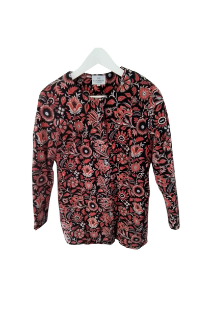 Veste longue coton  boutonnée