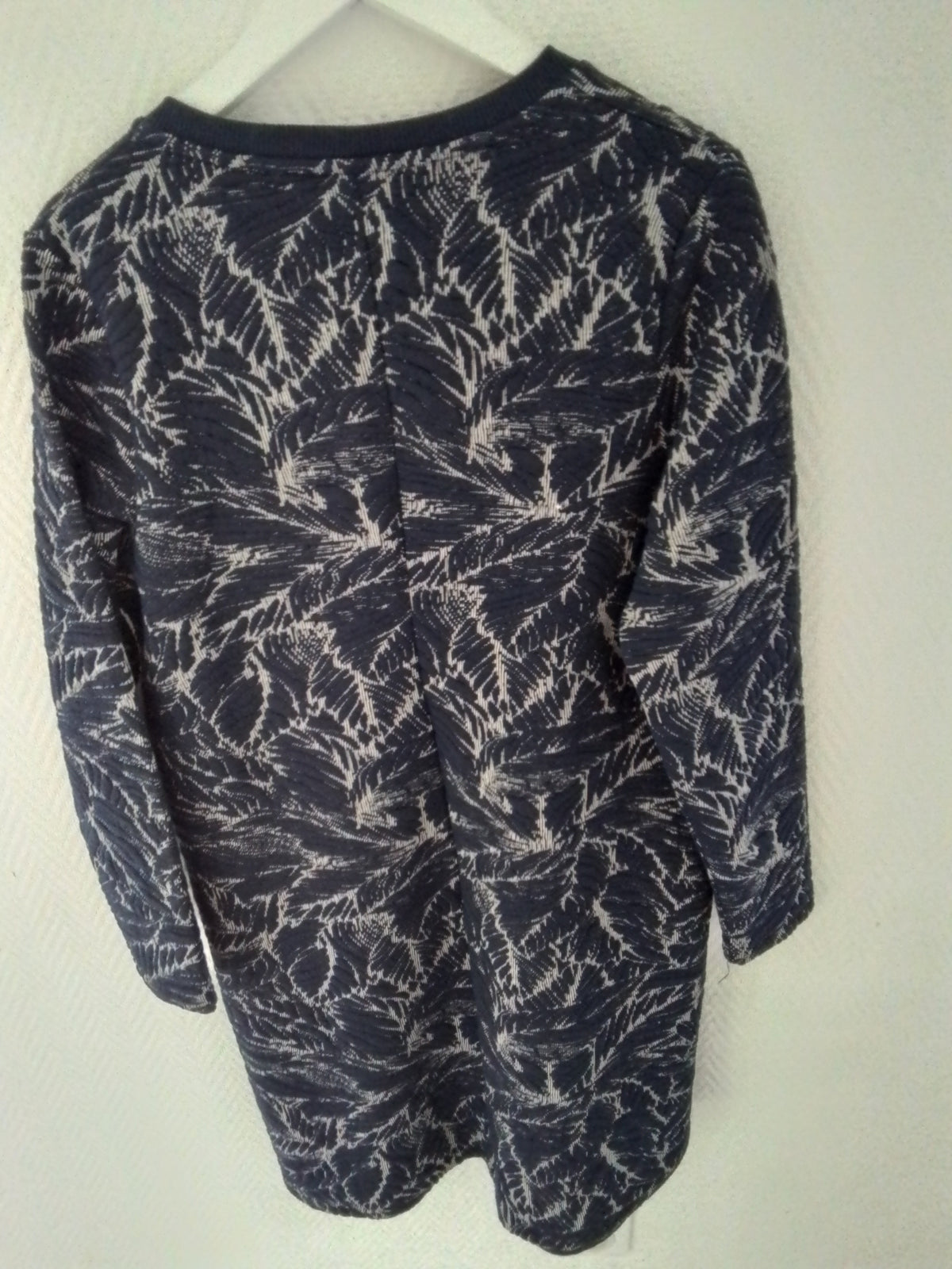 Robe maille évasée à motifs ASDIS