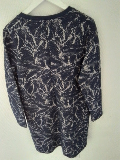 Robe maille évasée à motifs ASDIS