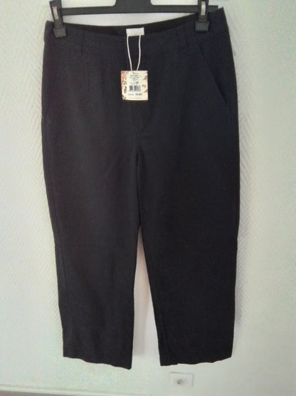 Pantalon coton jambe large CRAZY