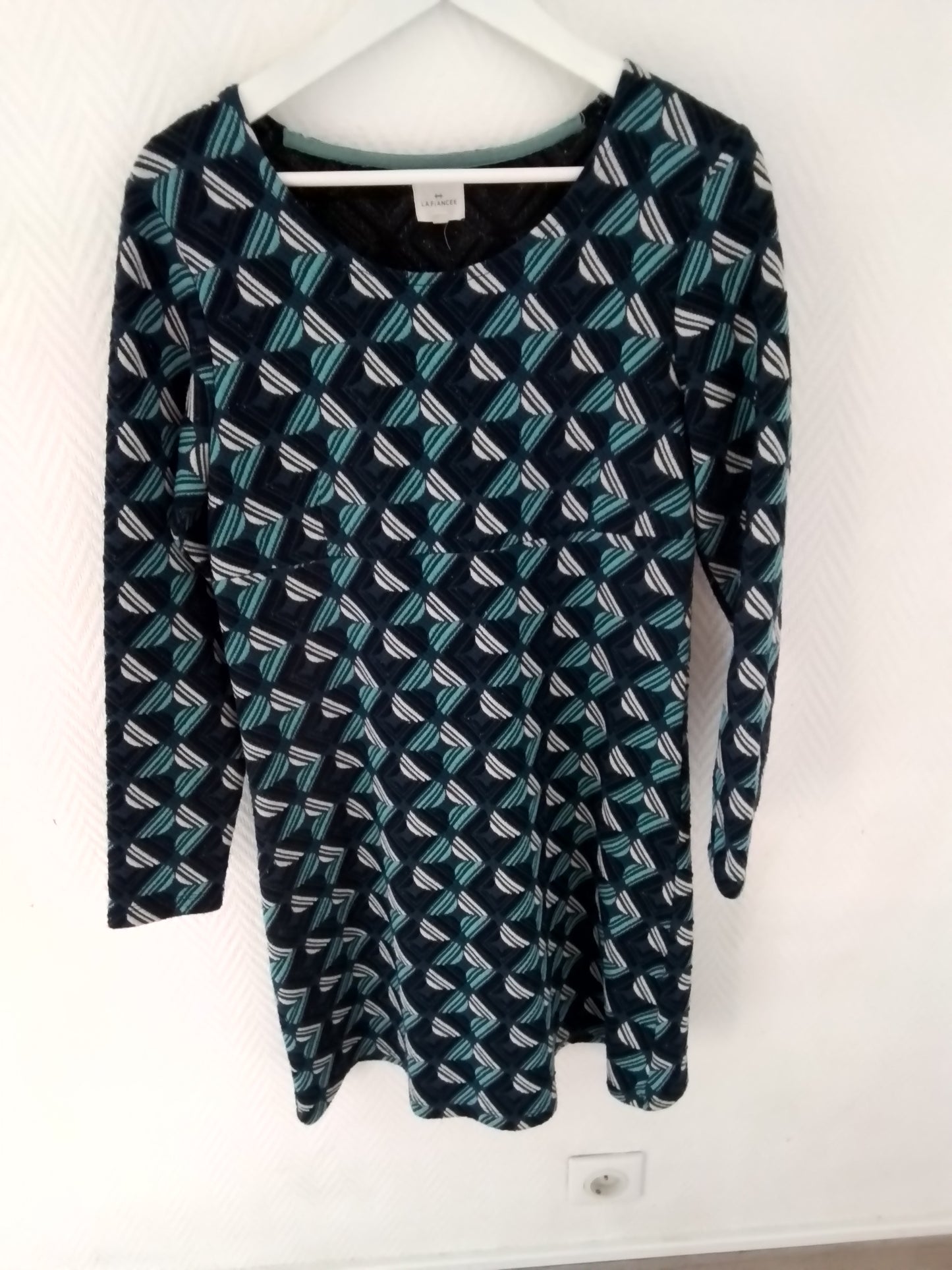 Robe maille imprimée WABI