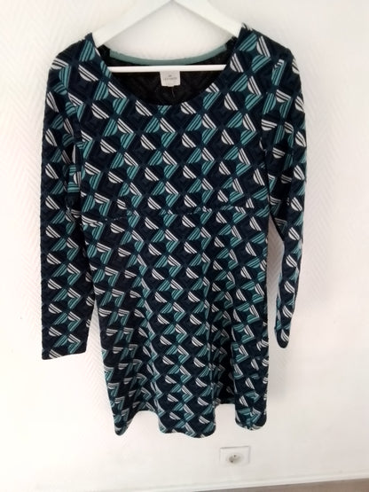 Robe maille imprimée WABI