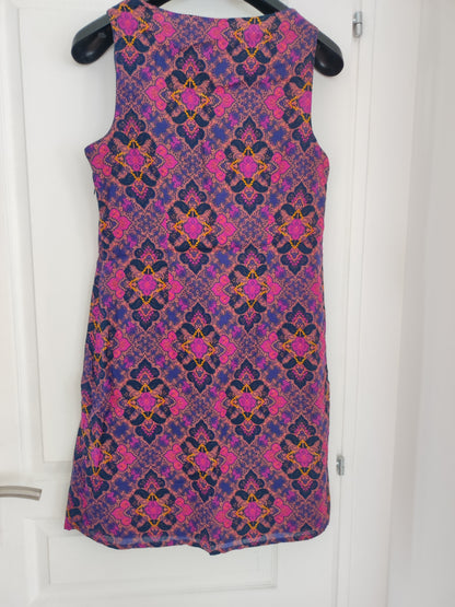 robe d'été violette