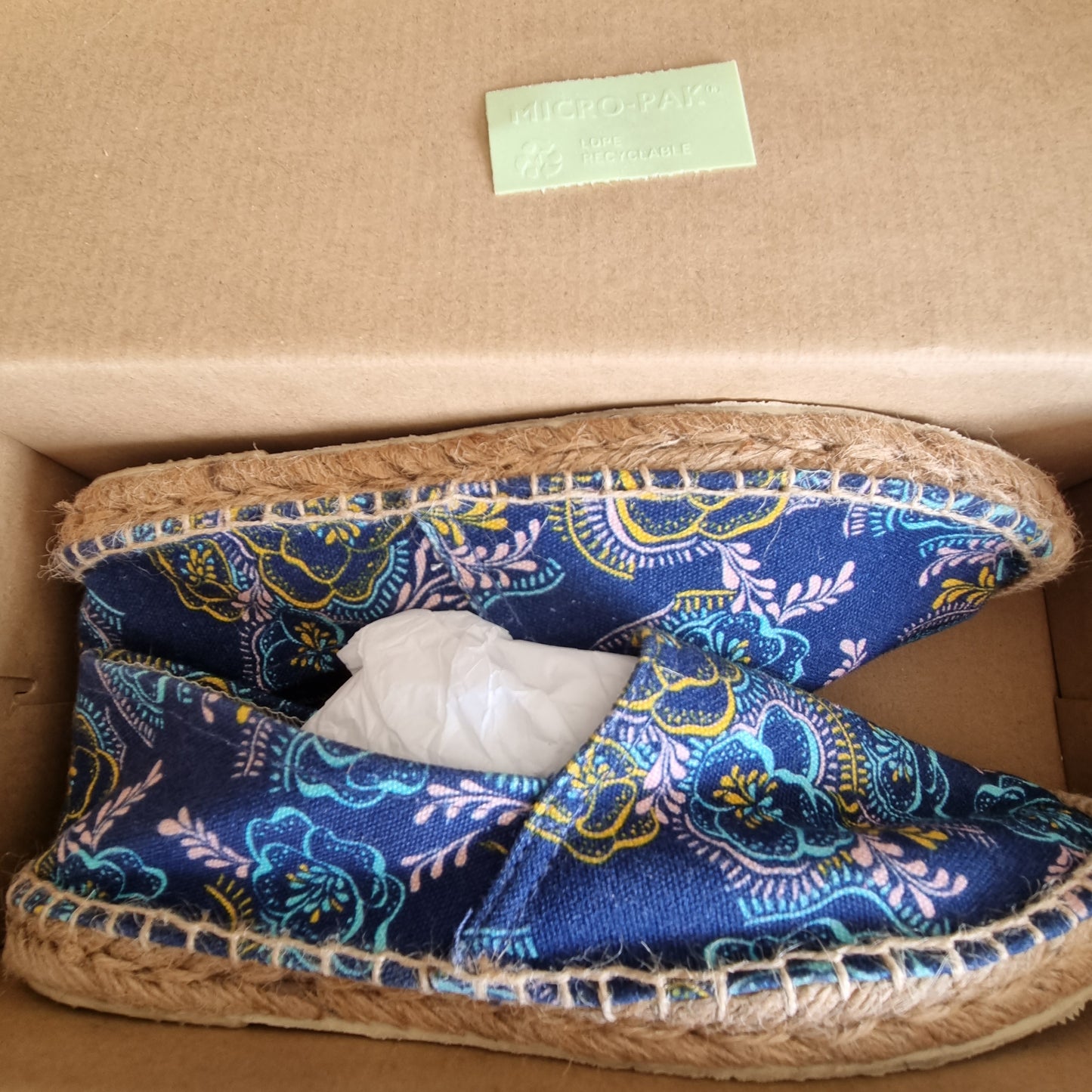 Espadrilles 38 Gaugin Marine