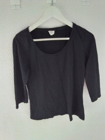 T-shirt coton bio manches 3/4 Amali