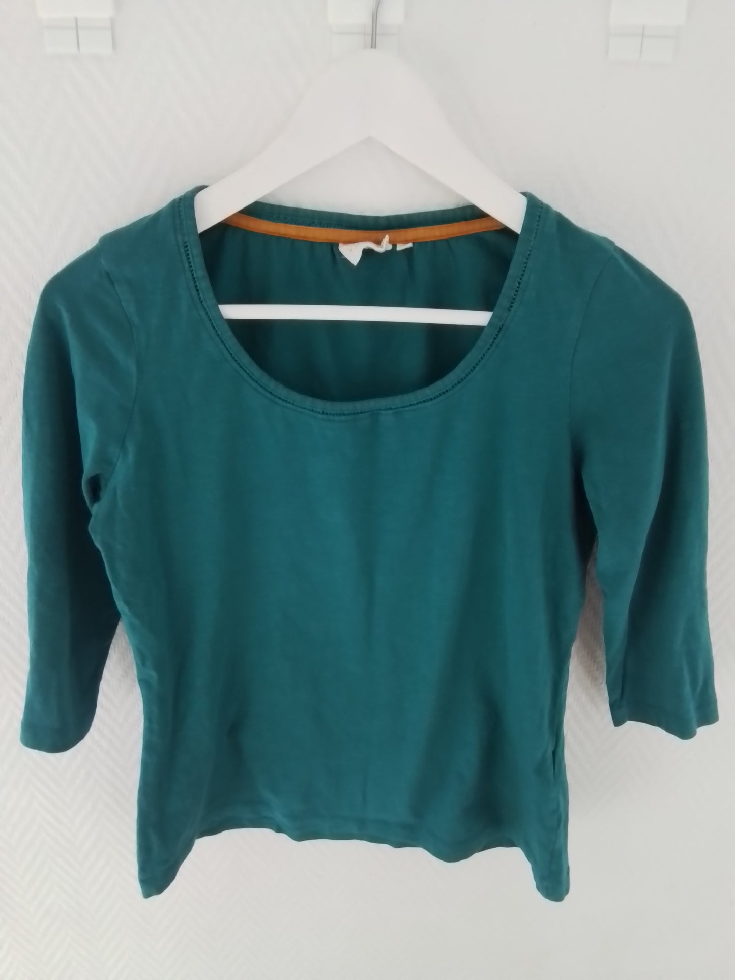 T-shirt coton bio manches 3/4 Amali