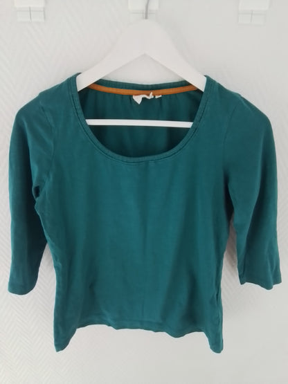 T-shirt coton bio manches 3/4 Amali