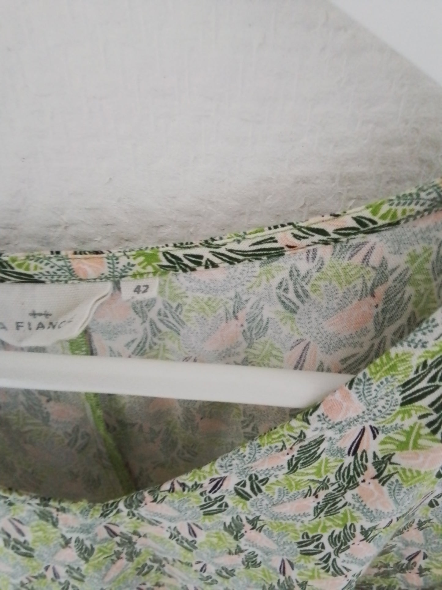 Robe droite imprimée ceinturée Ecovero TERESA