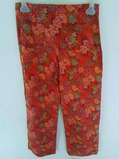 Pantalon droit large coton ATALIA