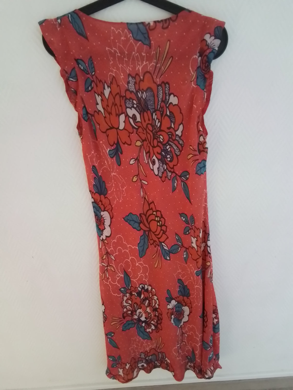 Robe longueur midi réversible