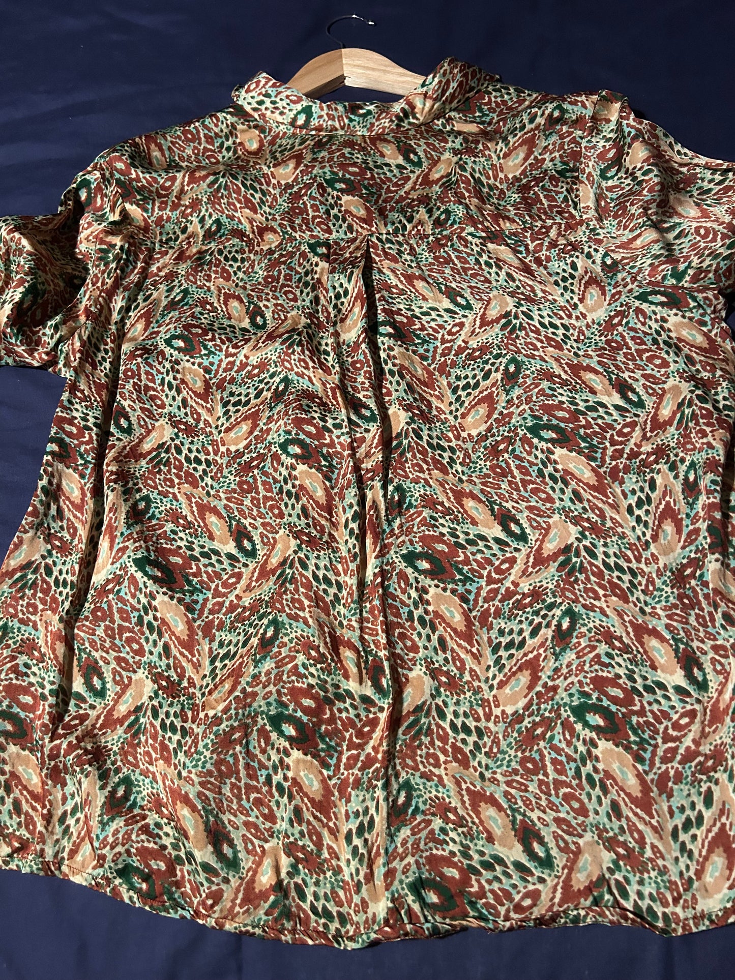 Chemise fluide satin de viscose