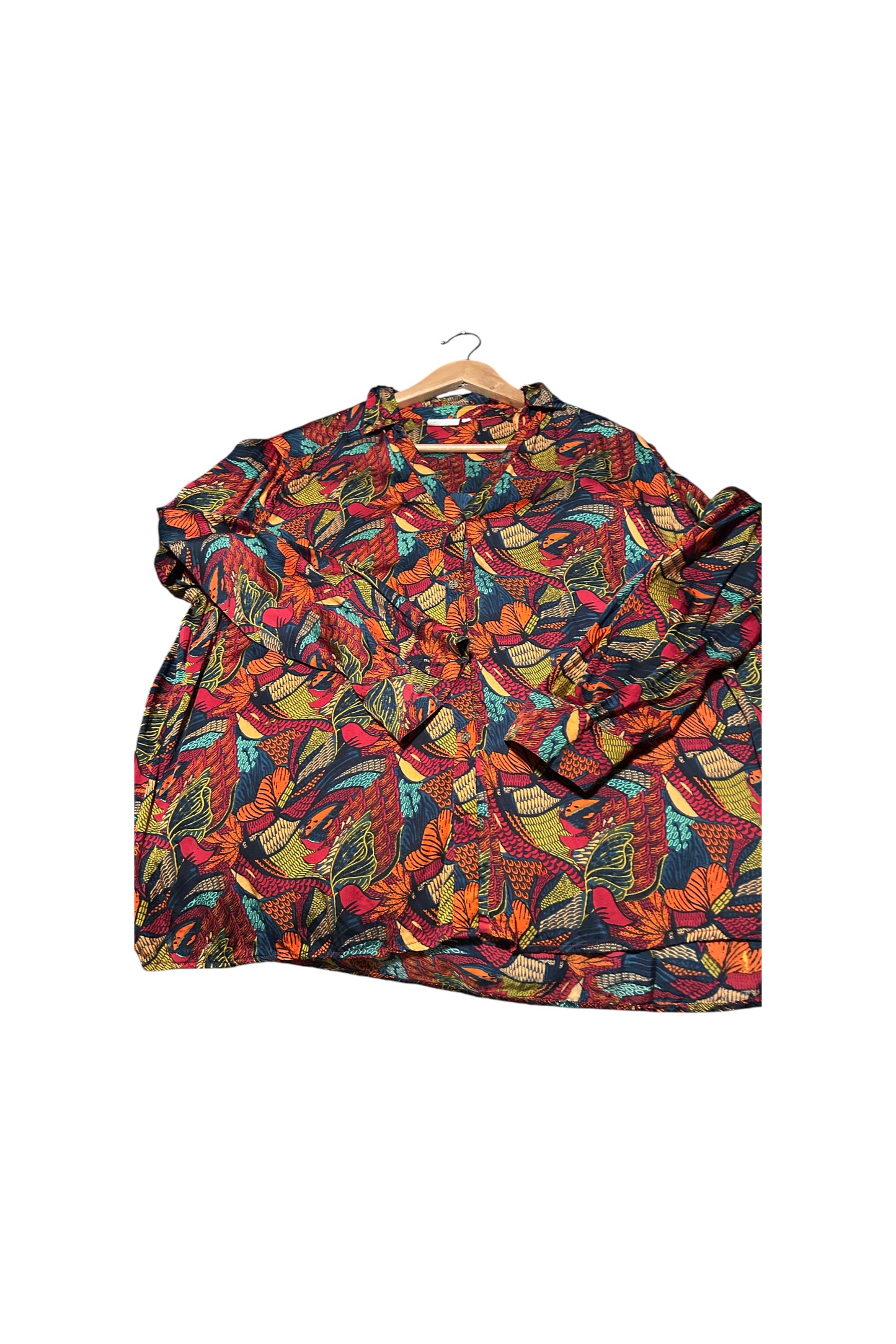 Chemise fluide satin de viscose