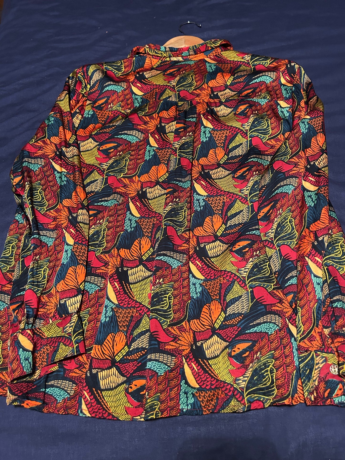 Chemise fluide satin de viscose