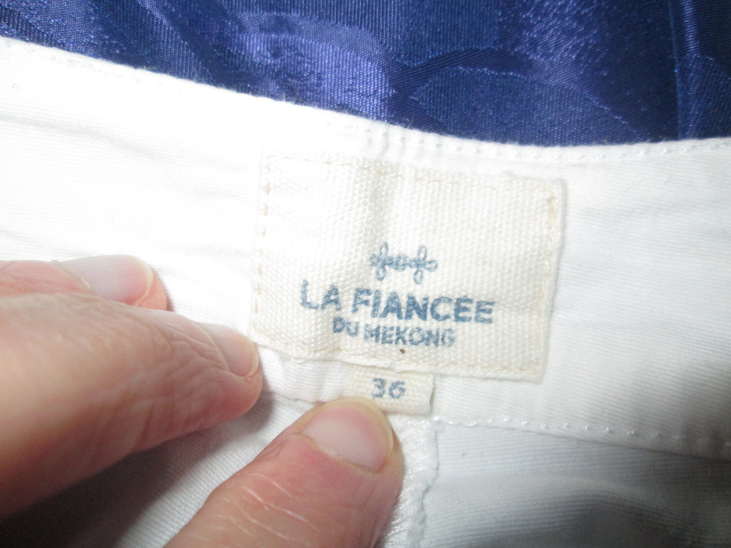 Pantalon jambes larges