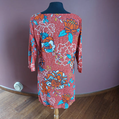 Magnifique tunique voile de coton, 38
