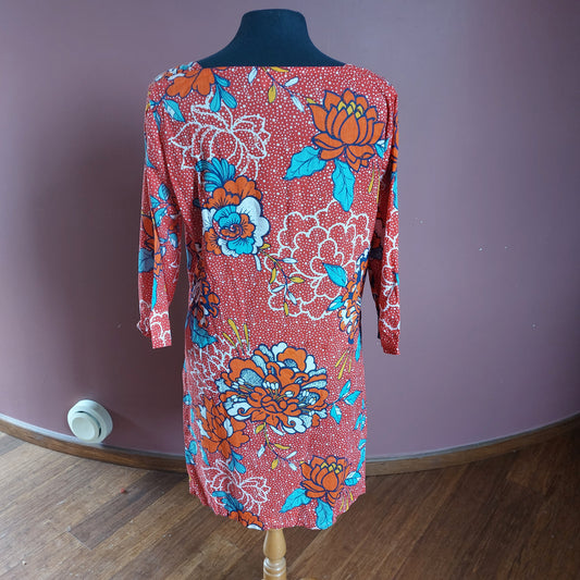 Magnifique tunique voile de coton, 38