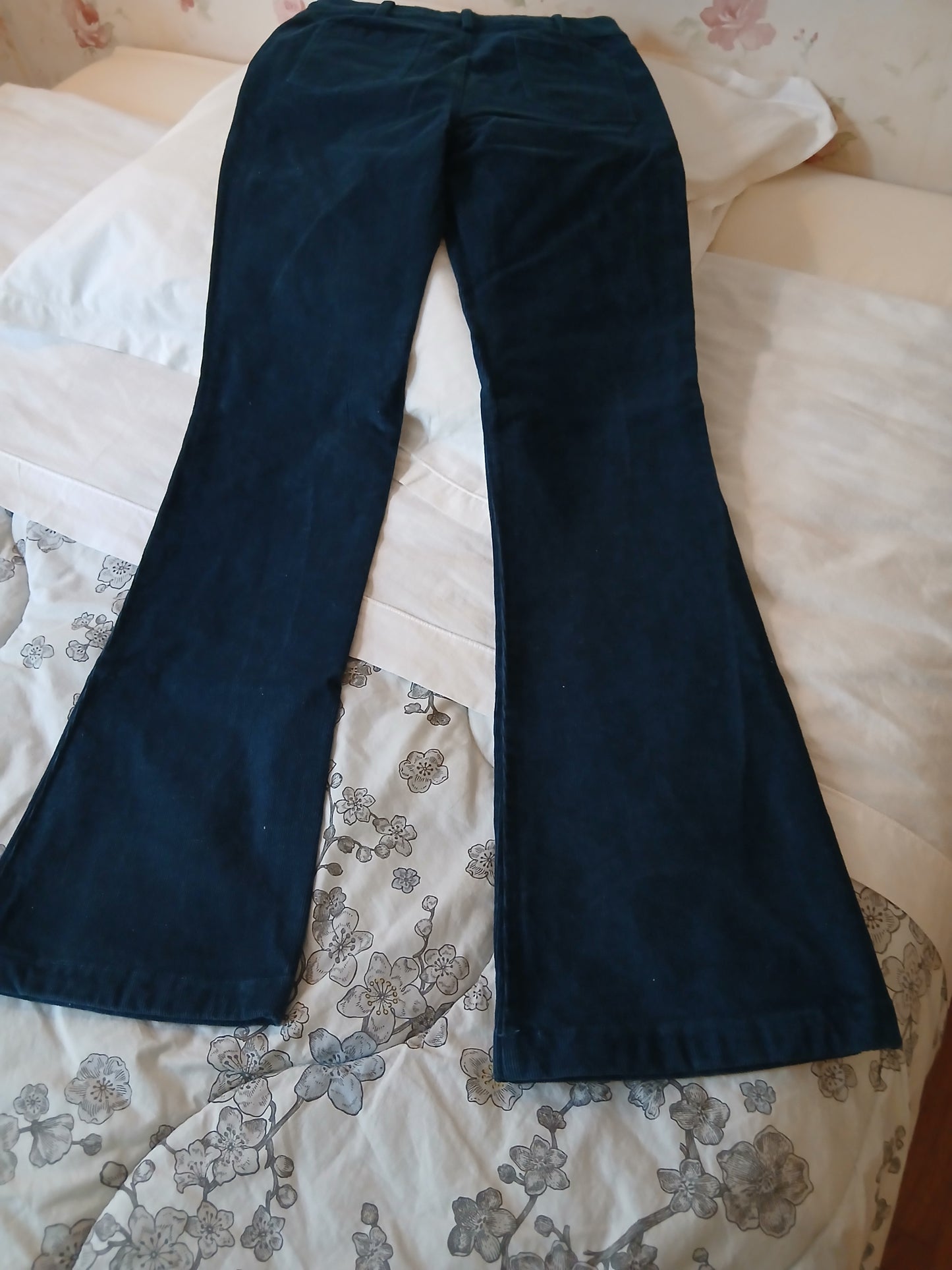 Pantalon velours flare