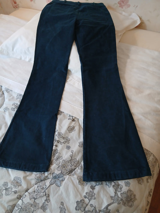 Pantalon velours flare