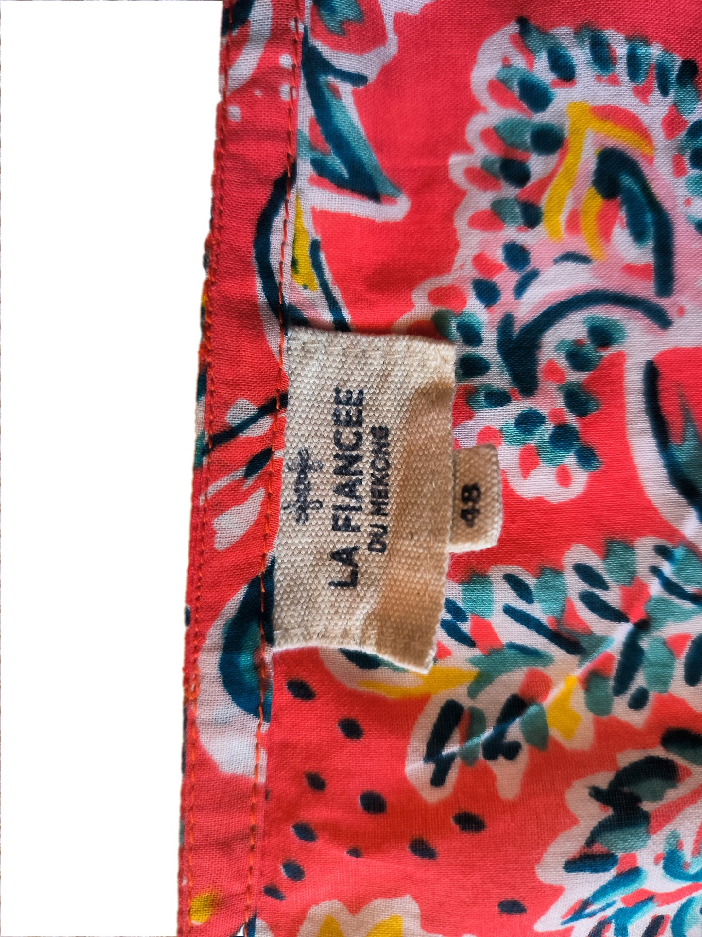 Tunique classique 100% coton, manches trois-quarts