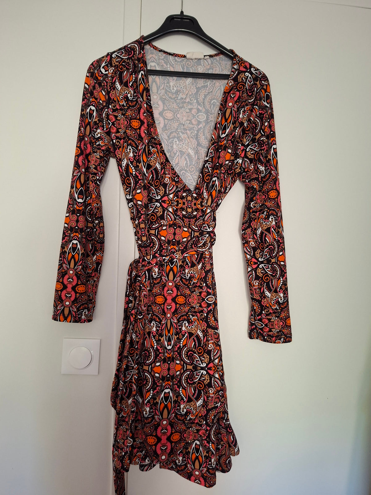 Robe portefeuille maille jersey BALINA