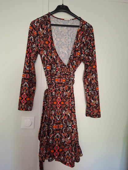 Robe portefeuille maille jersey BALINA