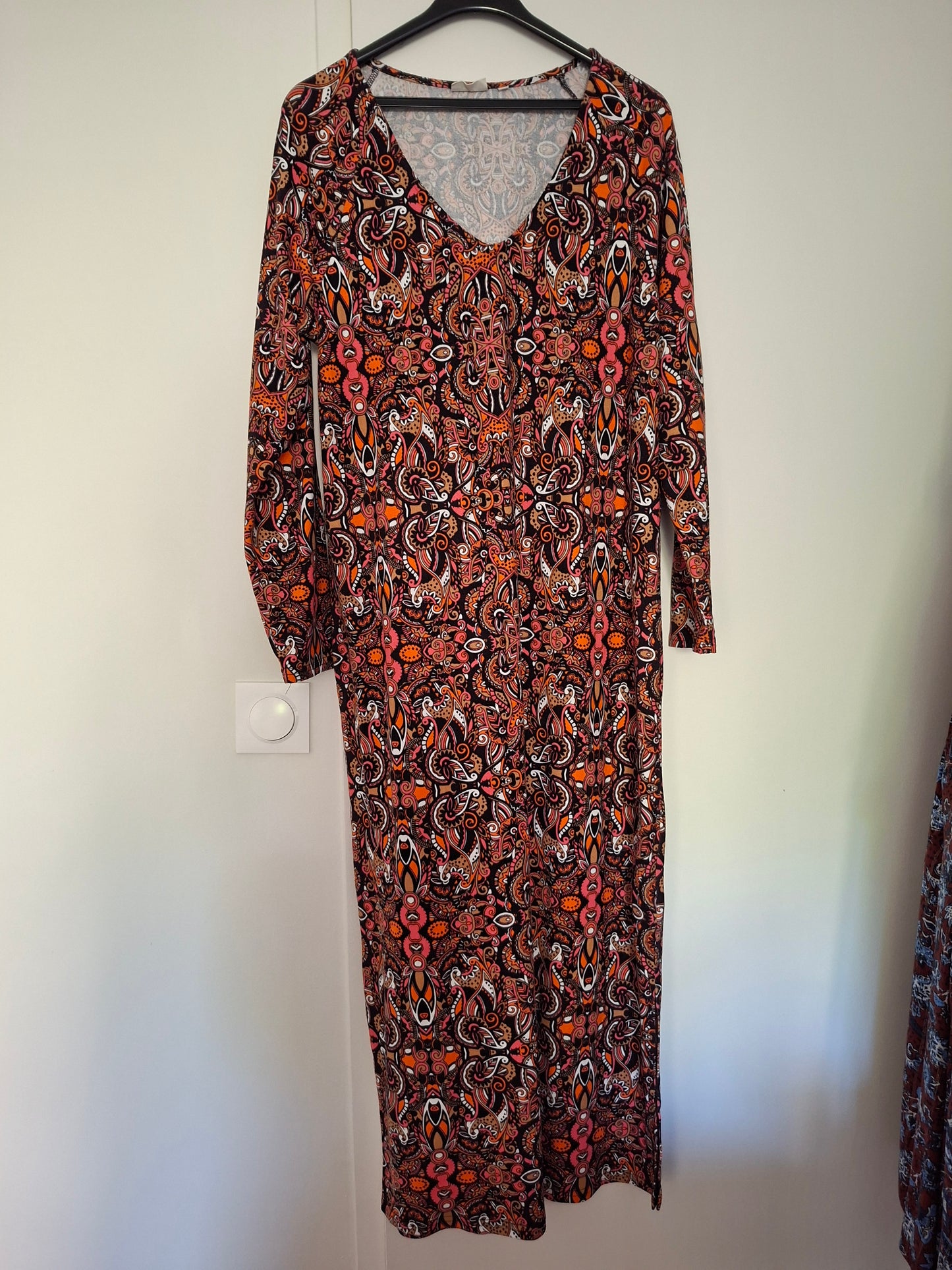 Robe midi en maille jersey BEELA
