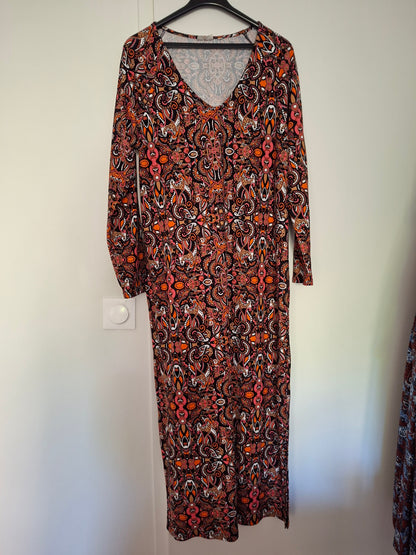 Robe midi en maille jersey BEELA